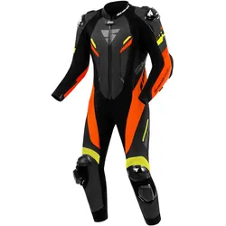 SHIMA Hyper RS perforierte 1-Teiler Motorrad Lederkombi 54