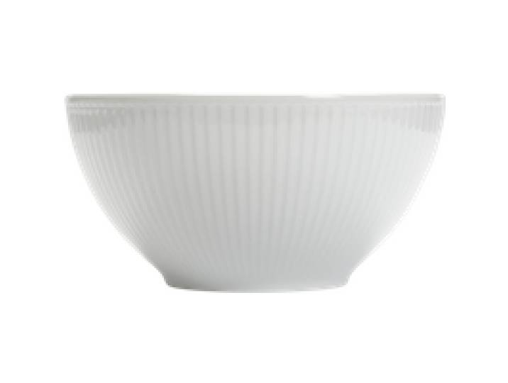 Saladier haut en porcelaine 25 cm Plissé