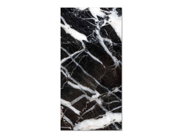 Tapis vinyle marbre noir 120x160cm