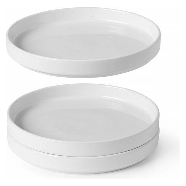 Hendi Platte mit hohem Rand Oslo.,, Weiss, ⌀280x(H)28mm (1x, 28 cm) (768754)