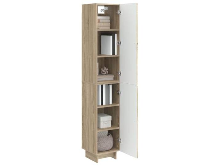 KTHLBRH 2-teiliges Schrank-Set Eiche Sonoma 34,5 x 33 x 90 cm Zeitgenössisches Design, multifunktional, geeignet für verschiedene Räume, elegante Konstruktion