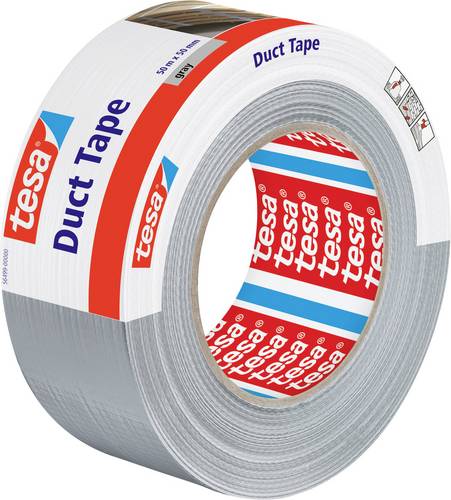 Tesa 56499-00000-15 Reparaturband tesa Duct tape Grau (L x B) 50m x 50mm 1St.