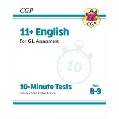11+ GL 10-Minute Tests: English - Ages 8-9 (with Online Edition), Taschenbuch von Cgp Books, CGP Books, 978-1-78908-215-9