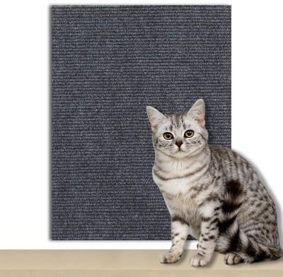 Inspired Living WallGuard Cat Climbing & Scratching Mat Self Adhesive Cat Scratch Protector For Walls & Sofas c 30cmx30cm