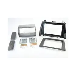 Doppel-Din Radioblende für Mazda 6 (GH) 2011 - 2014 Klavierschwarz + Soft Tou...