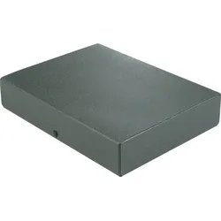 ELBA Dokumentenmappe A4 Hartpappe Füllvermögen 60mm schwarz Packung mit 10 Stück