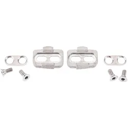 Silca, Schuhplatten, Titan Cleats für time ATAC, Silber