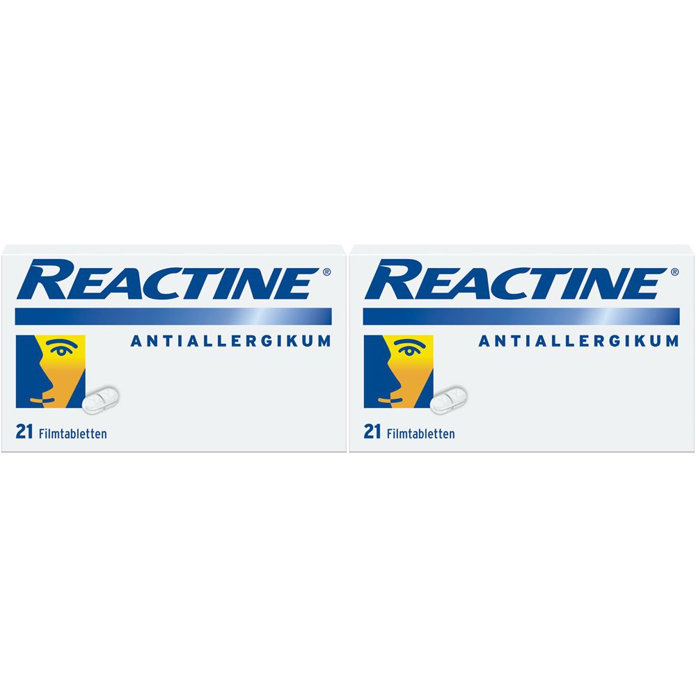Reactine Tabletten Doppelpack 2x21 St Filmtabletten