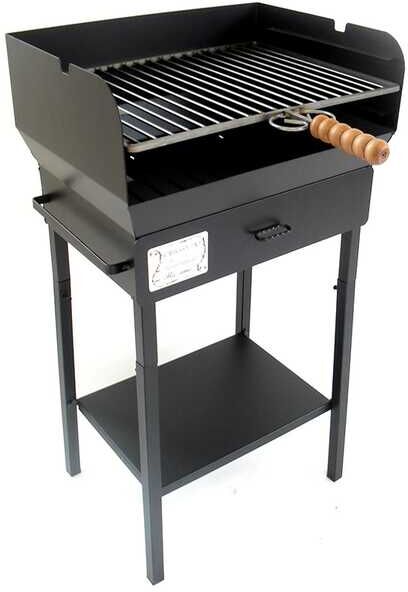 Cruccolini Livorno - Holzkohlegrill - 50x38 - aus schwerem Stahl