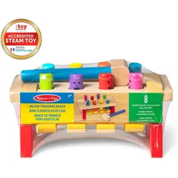 Melissa & Doug MND Wooden Dlx Pounding Bench