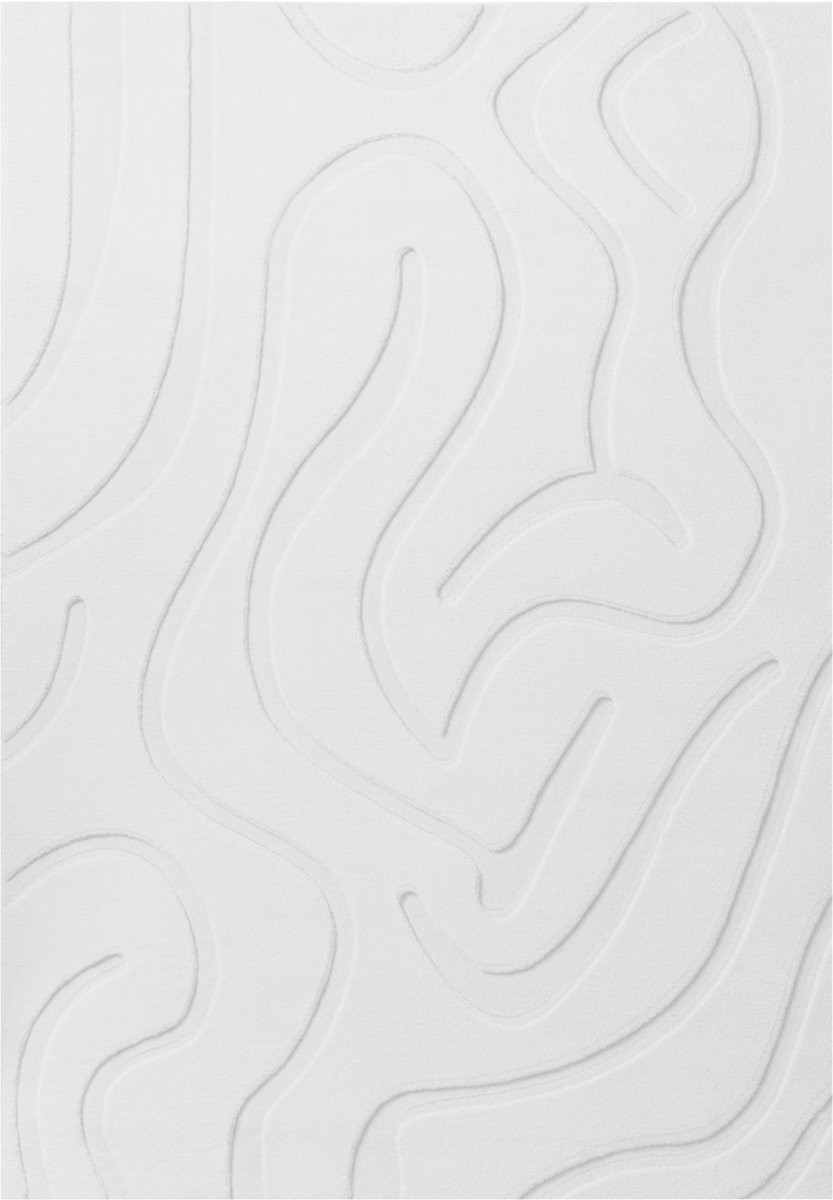 Beliani Vloerkleed - Abstract - Scandinavisch - Polyester - Rechthoekig