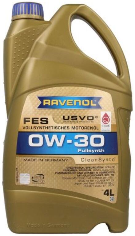 Motoröl RAVENOL 1111146 FES 0W30 4L