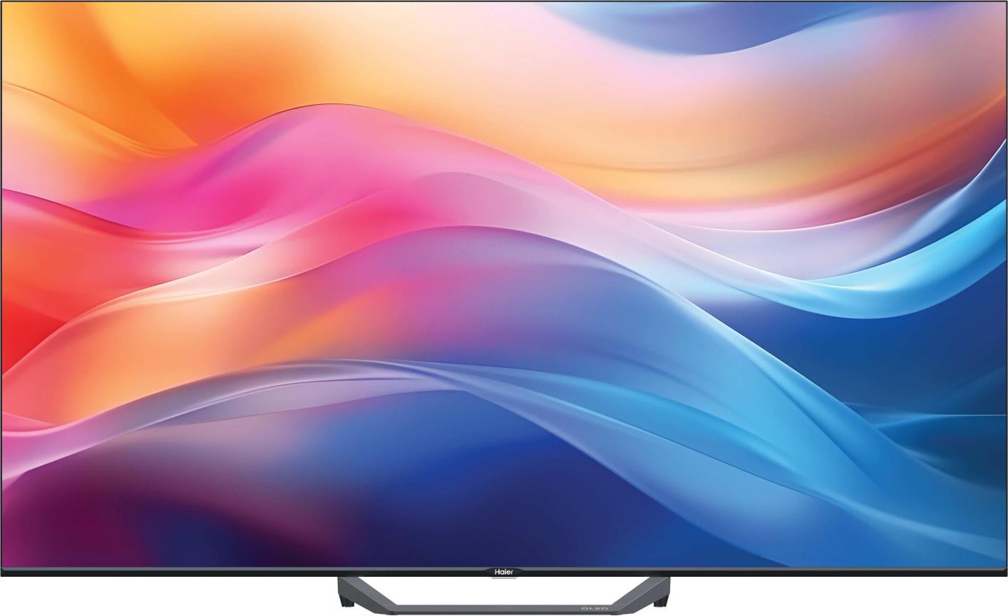 Haier H50S80FUX, 127 cm (50"), 3840 x 2160 Pixel, QLED, Smart-TV, WLAN, Schwarz