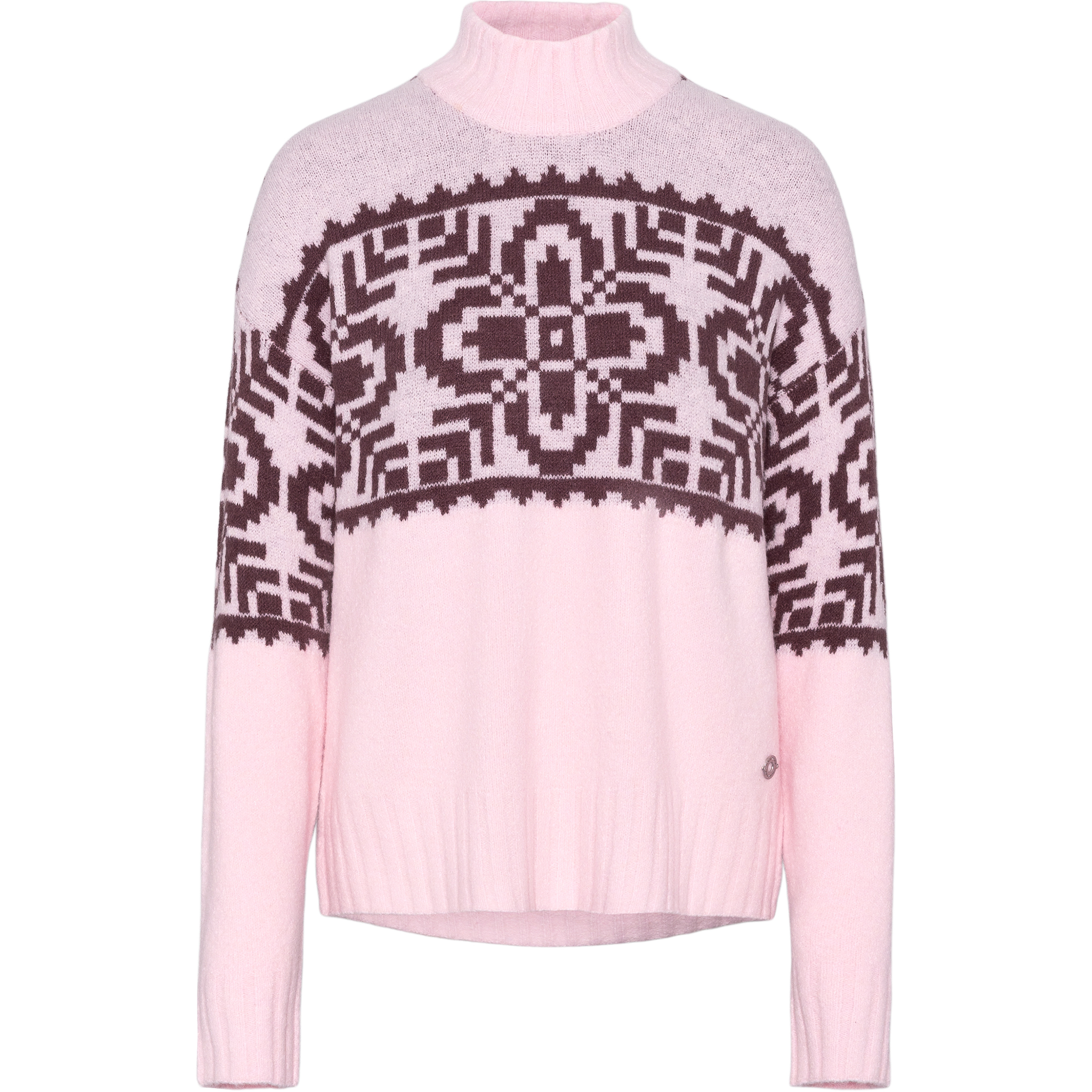 Kari Traa Disa Knit Damen Pullover beige Größe S Lifestyle Atmungsaktiv Merinowolle