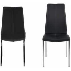 Actona »Asama« Esszimmerstuhl Lederlook 43,5x95x57 cm