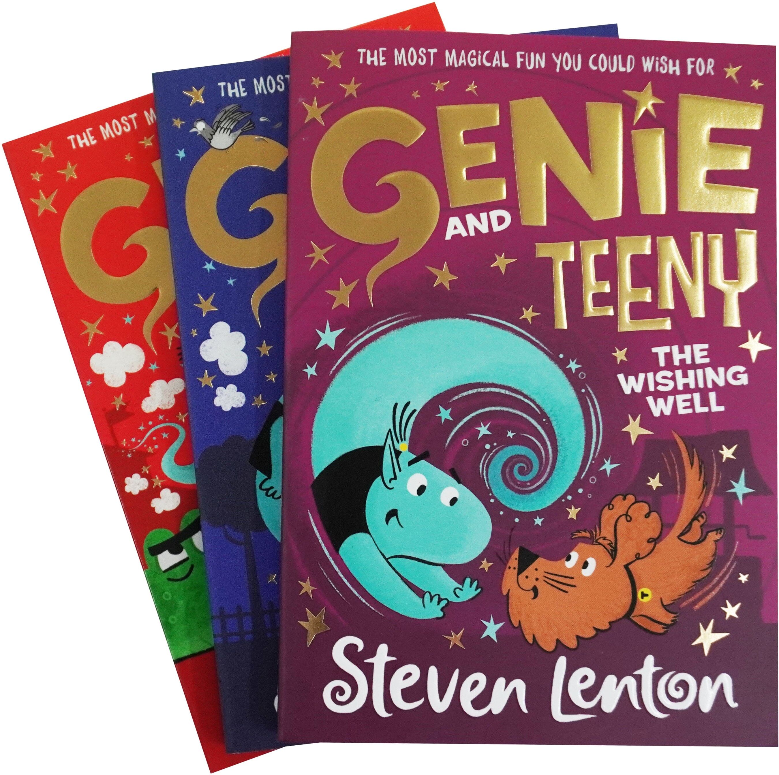Genie and Teeny Series by Steven Lenton 3 Books Collection set - Ages 5-8 - Paperback HarperCollins Publishers