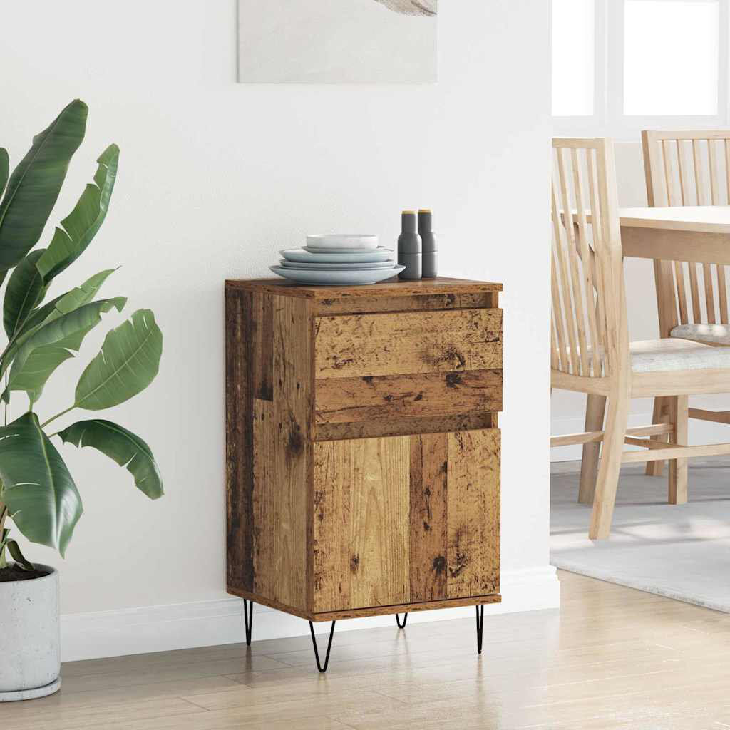 Natur Pur 40 cm W Sideboard Old Wood 70cm H X 40cm W X 35cm D