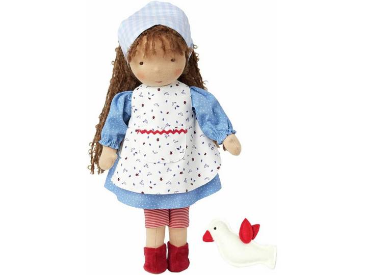 Käthe Kruse Stoffpuppe Waldorf Puppe Spielpuppe Dolly Tilda 38 cm