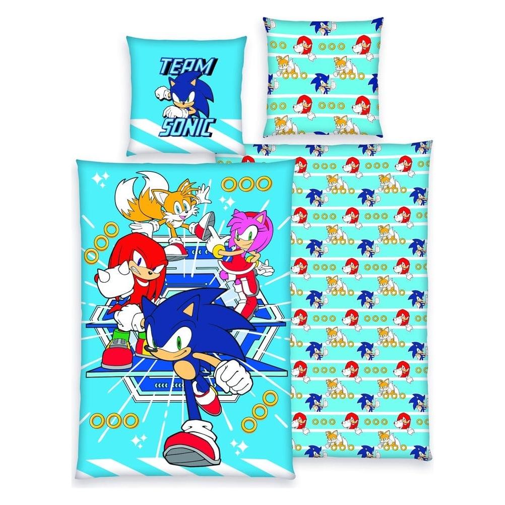 Herding Sonic Linge de lit Team Sonic 135 x 200 cm (200 x 135 cm) (HHE4494212050523)