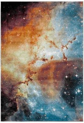 SAFAVIEH Galaxy Jenna Modern Abstract Celestial Rug