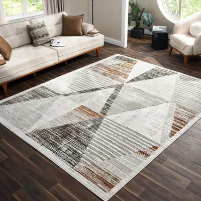 KALATY Lumina Modern Triangles Area Rug