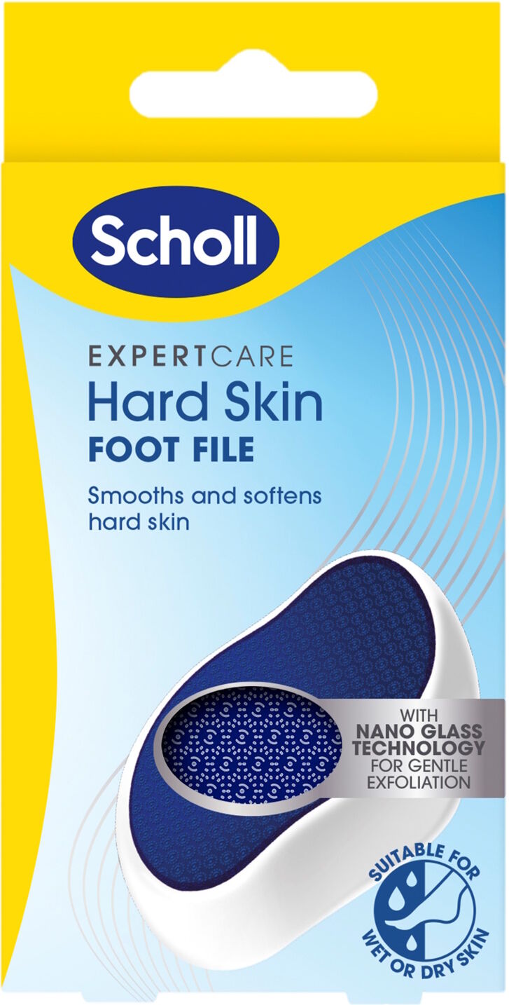 Scholl Hard Skin Nano Foot File 1 stk