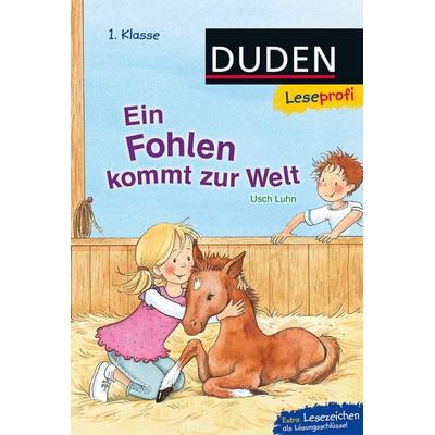 Duden Leseprofi – Ein Fohlen kommt zur Welt, 1. Klasse, Gebundene Ausgabe von Usch Luhn, FISCHER Sauerländer Duden, 978-3-7373-3220-0