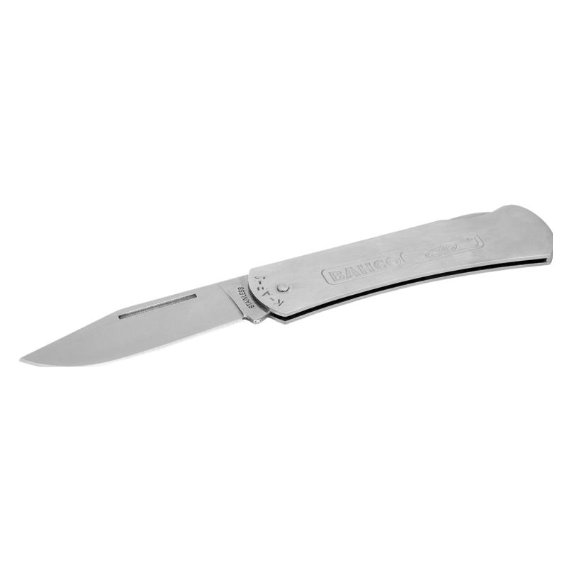 Bahco Gebogene Hippe mit Griff aus Edelstahl, 175 mm (7.50 cm) (K-AP-1)