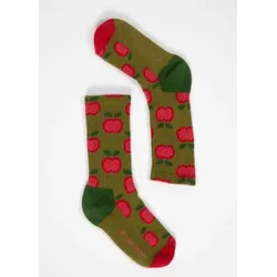 Blutsgeschwister Baumwollsocken Sensational Steps Lot - kiss me apple