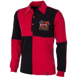 Copa Football, Herren, Fussballtrikot, Sheffield FC 1950 Retro Trikot (S), Rot