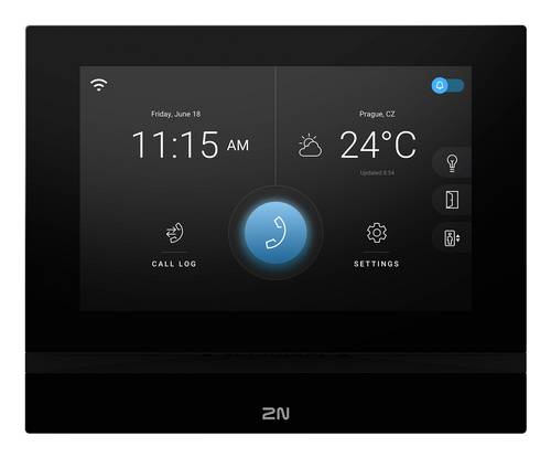 2N Telecommunications 91378611 Video-Zugangssystem Kabelgebunden Schwarz