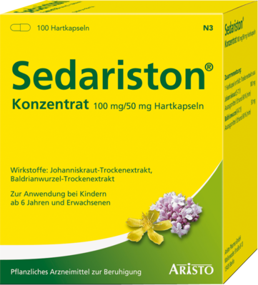 Aristo Pharma GmbH SEDARISTON Konzentrat Hartkapseln 100 St 02787783