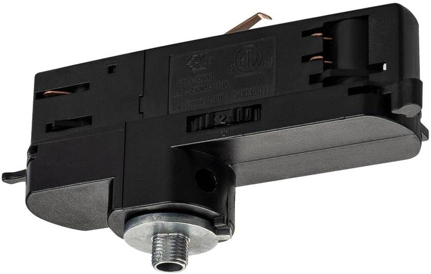 Slv S-Track Dali Leuchtenadapter Schwarz - 3 Phasen Stromschienen 230v Dali