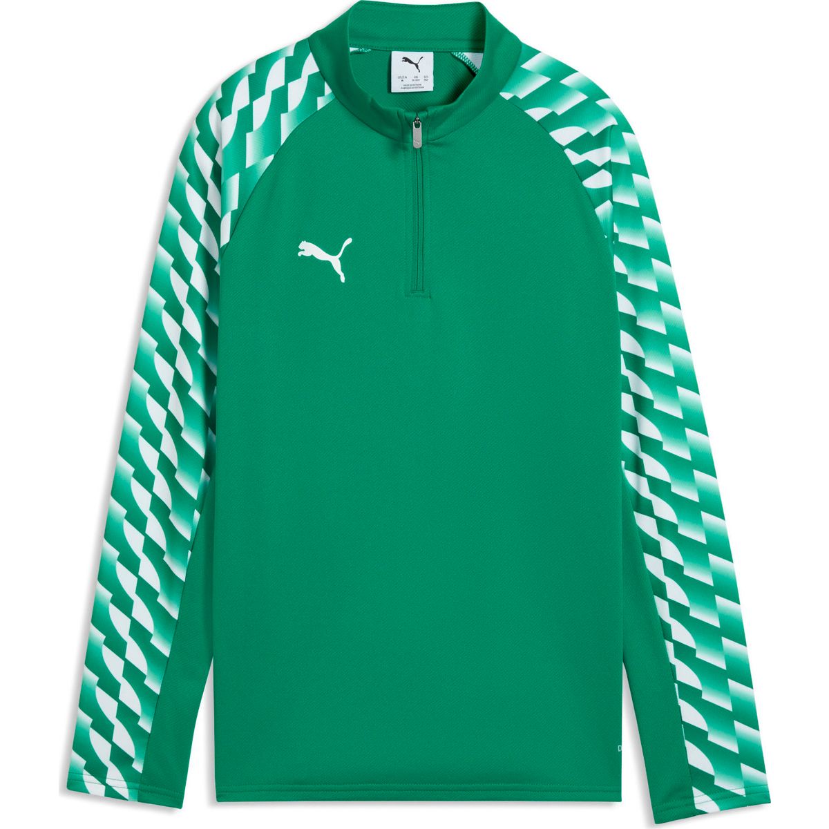Puma teamLIGA26 Training 14 Zip Top Jr sport green-puma white-sport green (05) 140 659726-05-140
