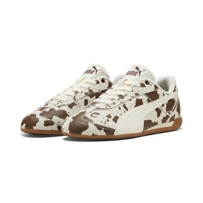 Sneaker PUMA "REPLICATCH WILD", Damen, Gr. 37, chestnut braun, puma weiß, Synthetik, Schuhe Sneaker