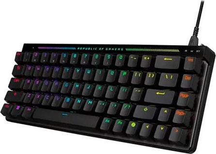 Asus Rog Falchion Ace Hfx Gaming-tastatur Spanisch Schwarz Schwarz One Size
