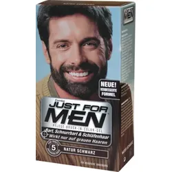 JUST for men Brush in Color Gel schwarz 28.4 ml