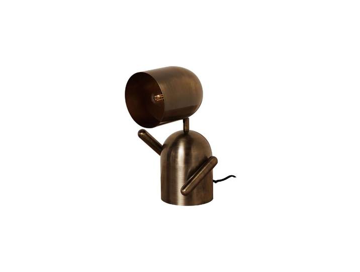 Lampe de bureau en métal cuivre, à poser, compacte - Chehoma, Hon