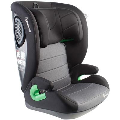 Autokindersitz BABYGO "Safeway", Baby, schwarz (grau), Materialmix, Kindersitze