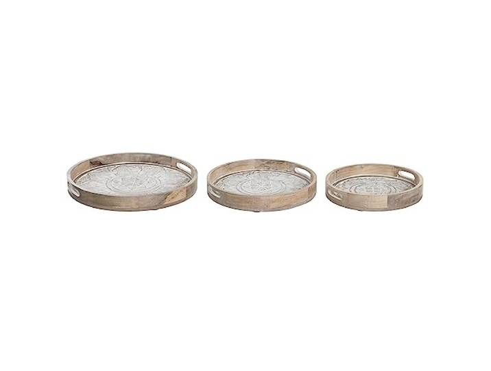 DKD Home Decor Tablett-Set, Standard