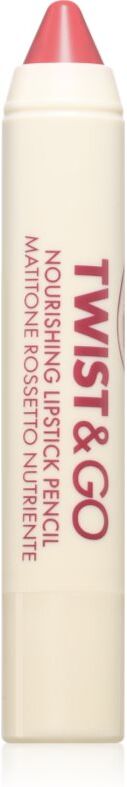 puroBIO Cosmetics Twist&Go nourishing lipstick in a pencil shade Pink Sand 2.9 g