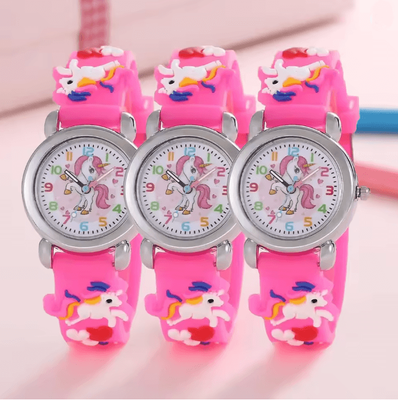 Inspire Essentials Colorful Unicorn Kids Quartz Watch Fun Cartoon Style e
