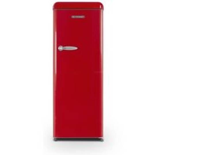 Schneider SCCL222V-RE - Réfrigérateur une porte 229L Vintage Rouge