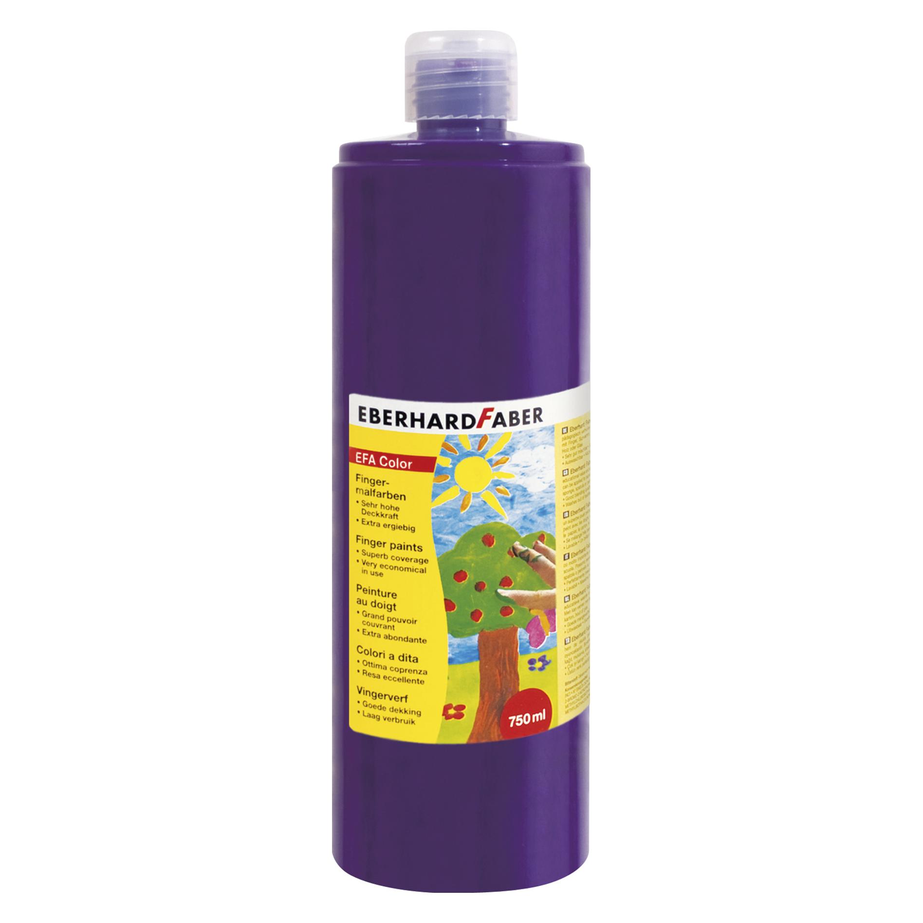 EberhardFaber Fingerfarbe 750 ml, Purpurviolett (750 ml) (578937)