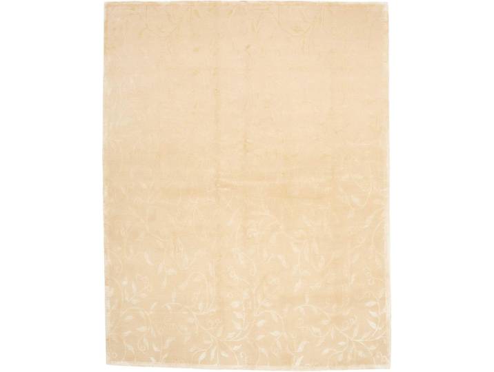 Nepal Teppich 201x249 Handgeknüpft Modern Orientteppich Wolle mit Seide