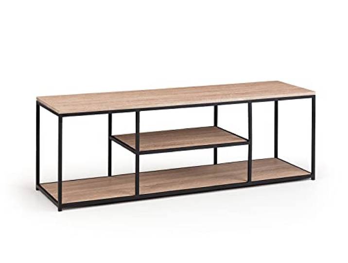 Julian Bowen Tribeca Fernsehschrank, Sonoma-Eiche und schwarz