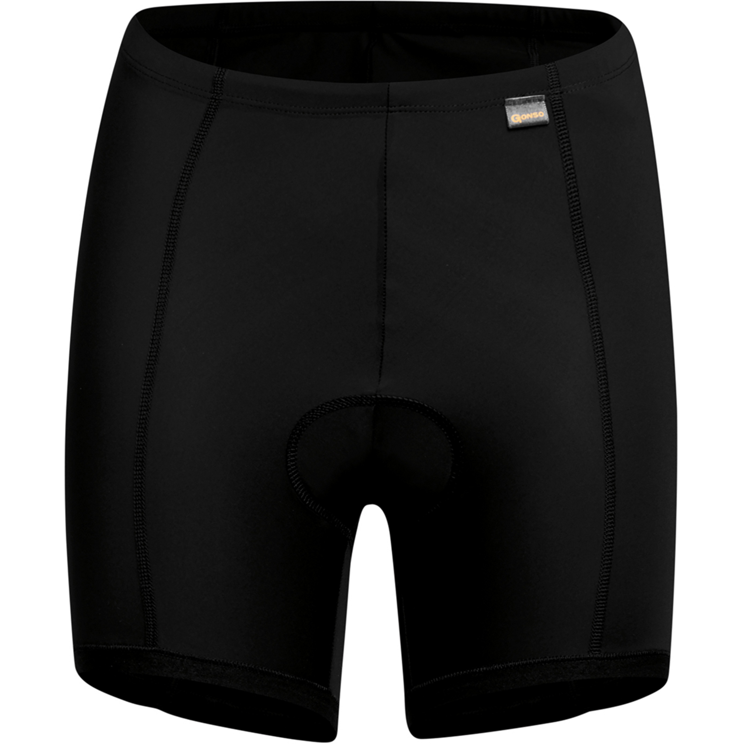 Gonso Silvie mit Sitzpolster Damen Fahrradhose schwarz Größe 6XL Mountainbike | Rennrad | Gravel Elastisch