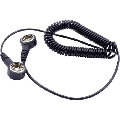 Quadrios ESD-Erdungskabel 1.80m Druckknopf 10mm
