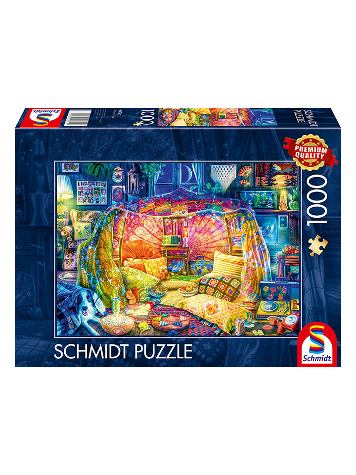 Schmidt Spiele 1.000tlg. Puzzle "Gemütliche Höhle" - ab 12 Jahren - onesize