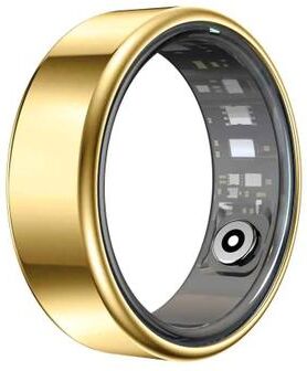 Uplift Treasures Smart Health Fitness Ring Heart Rate SpO2 Multi Sport Tracker gold 12